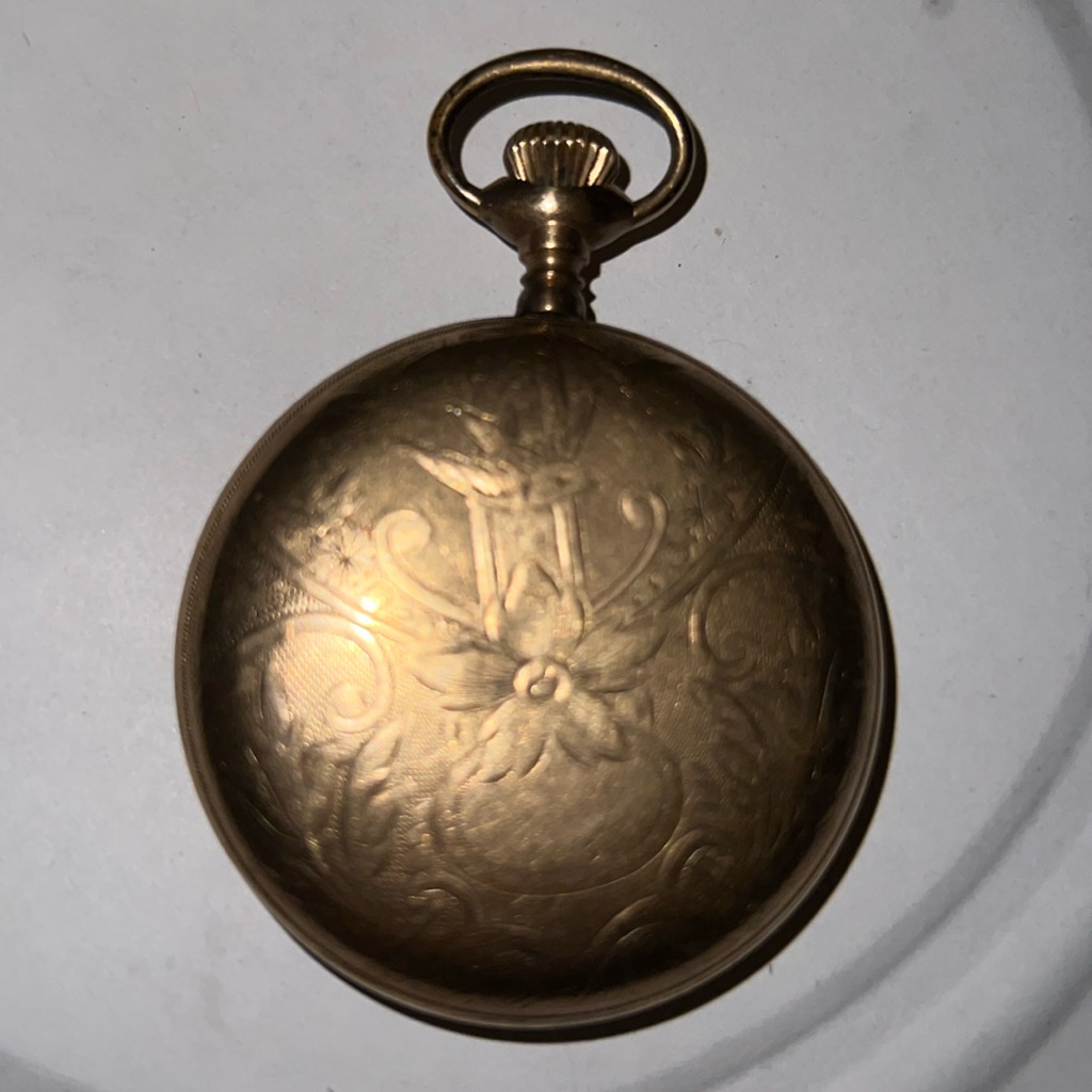 Antique Pocket Watch Elgin 14 Karat Gold Popular Brand Estate Sale Item